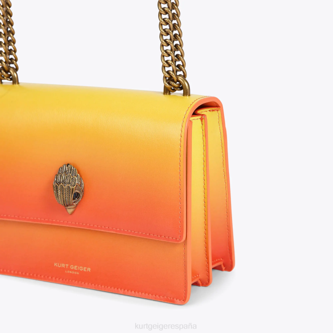 Kurt Geiger mujer bandolera londres shoreditch 2LPR119 | bolsas amarillo